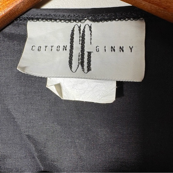 Vintage Cotton Ginny Tapestry Floral Vest Size Small - Picture 8 of 9